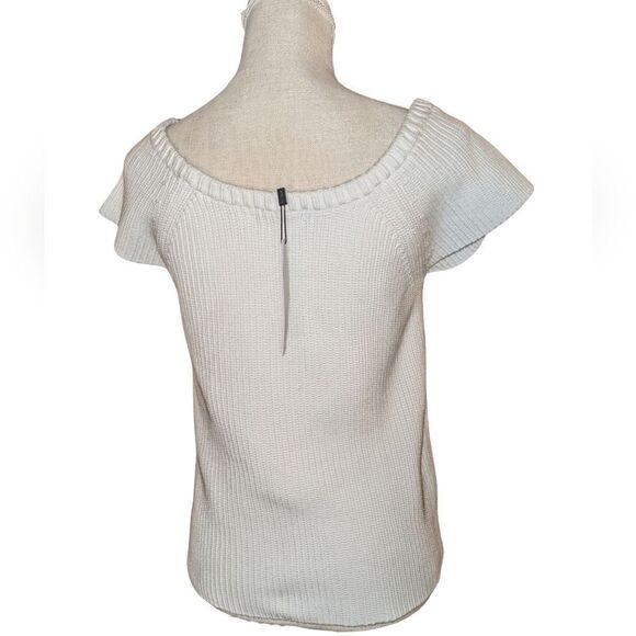‎525 America white knit sweater top size Medium NWT - Picture 3 of 9